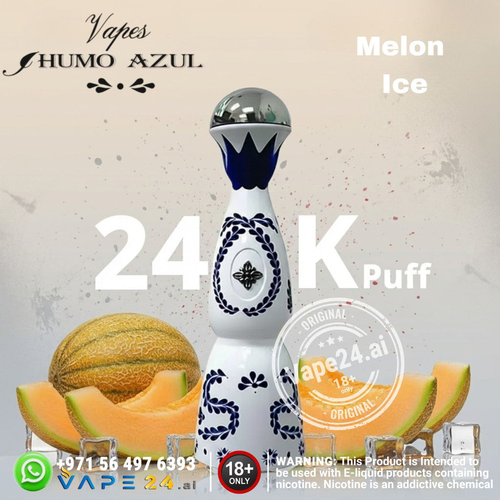 Humo Azul 24000 Puffs Rechargeable Disposable Vape in Dubai