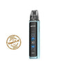 GeekVape Wenax Q Ultra Pod Kit 1300mAh in blue color with digital display and Vape24.ai original stamp.