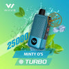 Wave Turbo 25,000 Puffs Disposable Vape – Buy in UAE Flavors: Minty OS