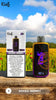 KIEF K30 Mixed Berry 20MG Disposable Vape in a scenic field, showcasing sleek design and vibrant packaging.