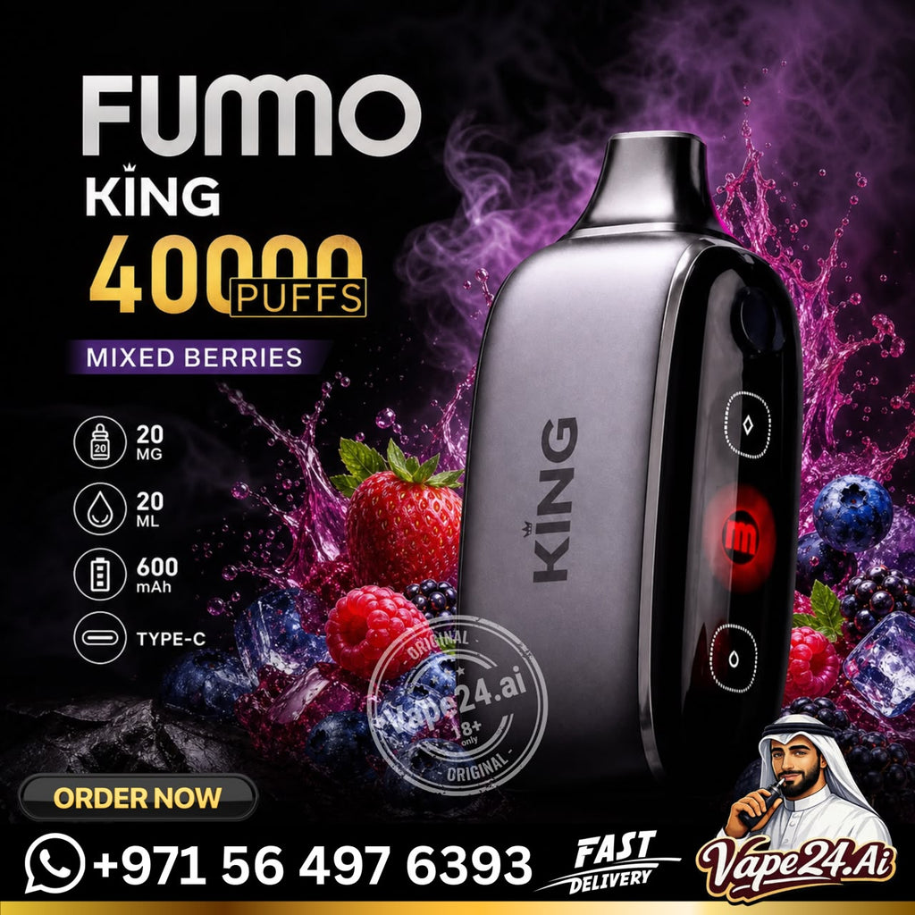 FUMMO King 40,000 Puffs Disposable Vape in Dubai