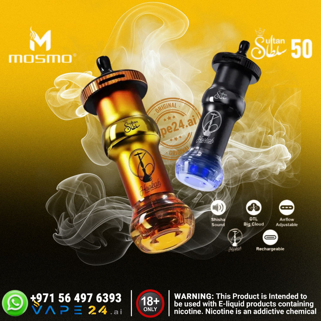 Mosmo Sultan 50000 Puffs (DTL) Disposable E-Hookah Dubai