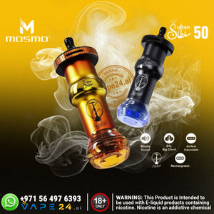 Mosmo Sultan 50000 Puffs (DTL) Disposable E-Hookah Dubai