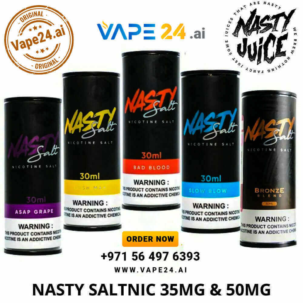 Buy Nasty Salt Reborn 30ml - Best Price in DubaiCHOOSE FLAVOR-: Asap Grape