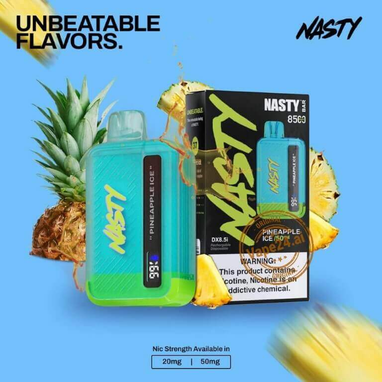 Discover Nasty Bar 8500 Puffs Disposable Vape Online: Same-Day Delivery in DubaiDISPOSABLE VAPE,nasty