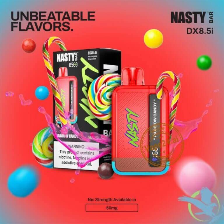 Discover Nasty Bar 8500 Puffs Disposable Vape Online: Same-Day Delivery in DubaiDISPOSABLE VAPE,nasty