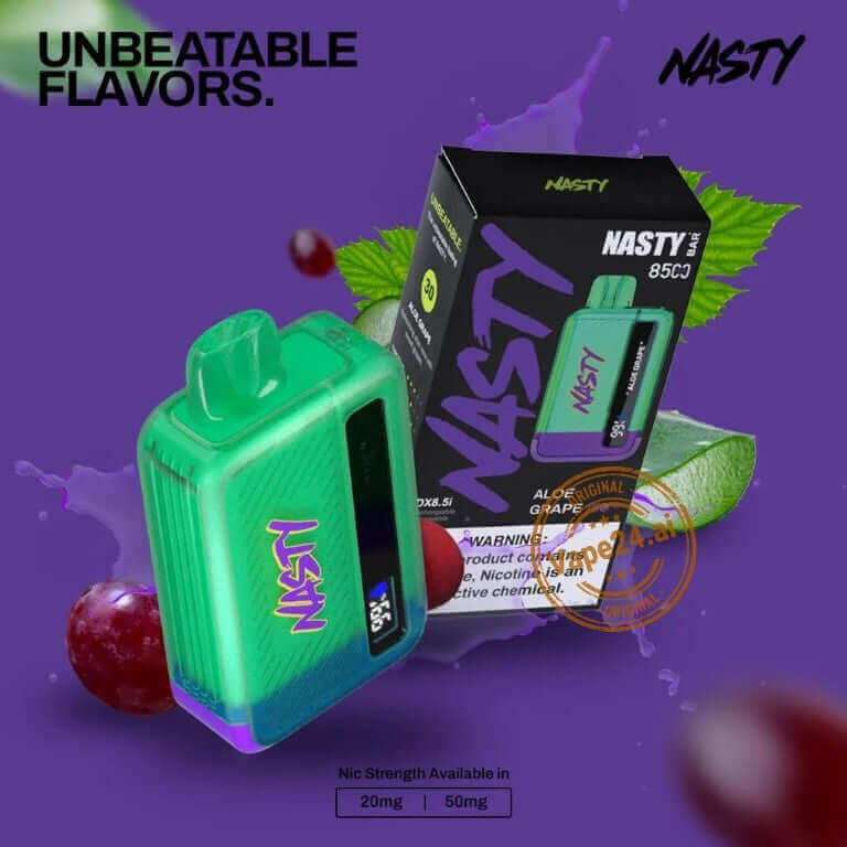 Discover Nasty Bar 8500 Puffs Disposable Vape Online: Same-Day Delivery in DubaiDISPOSABLE VAPE,nasty