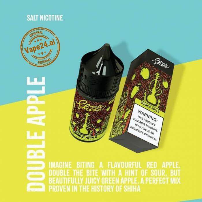 Buy Nasty Shisha 30ml SALTNIC Juice Online in DubaiCHOOSE FLAVOR-: Double Apple