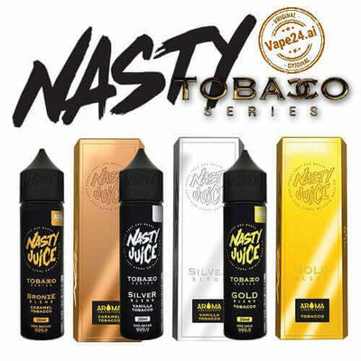 Buy Nasty Tobacco E-Liquid 60ml - Best in UAE 2024CHOOSE FLAVOR-: Bronze Blend