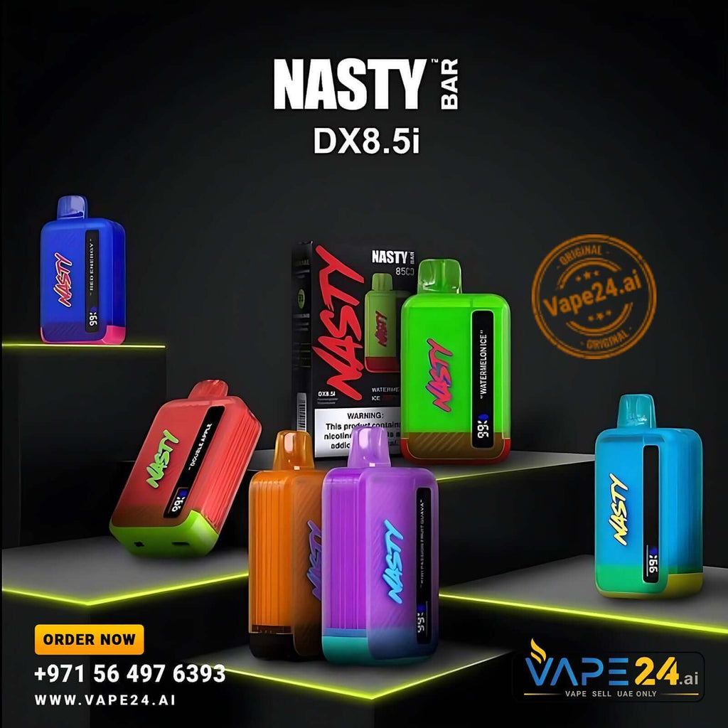 Buy Nasty Bar 8500 Disposable Vape - Fast Dubai Delivery Flavors-: Aloe Grape