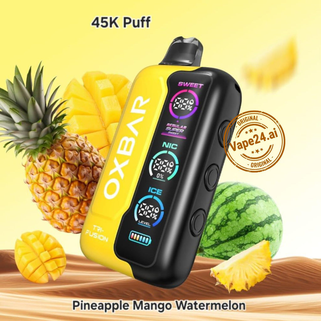OXBAR Tri-Fusion 45000 Puffs Disposable Vape – in Dubai, UAE