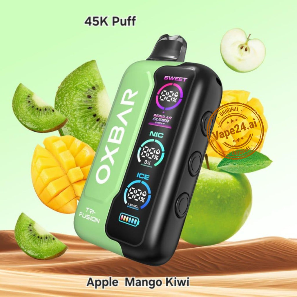 OXBAR Tri-Fusion 45000 Puffs Disposable Vape – in Dubai, UAE