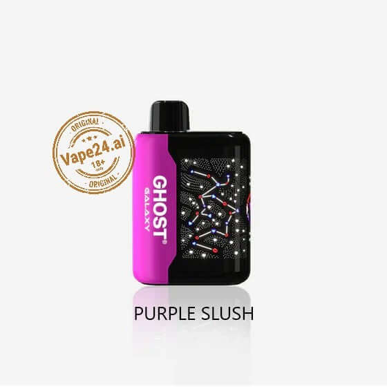 Buy Ghost Galaxy 25000 Puffs Disposable Vape Bar In Dubai Flavors: Purple Slush