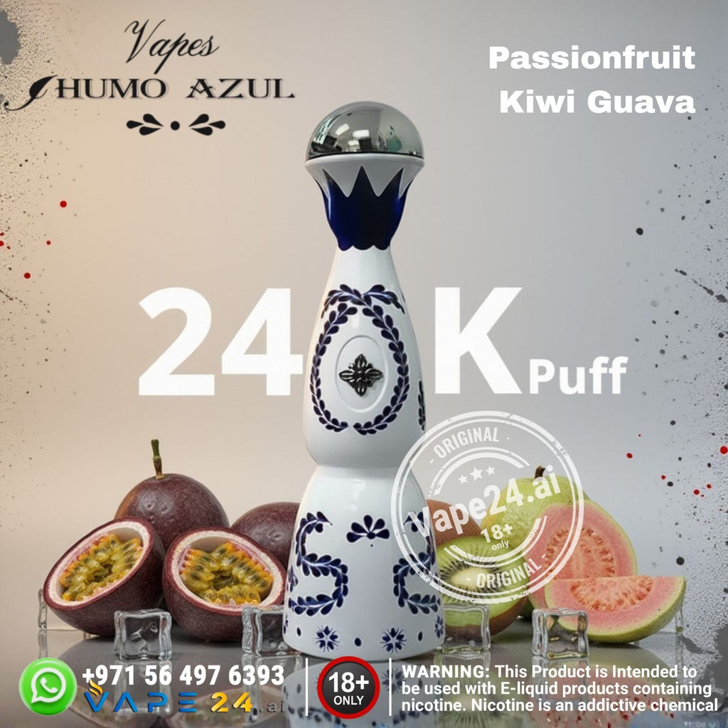 Humo Azul 24000 Puffs Rechargeable Disposable Vape in Dubai