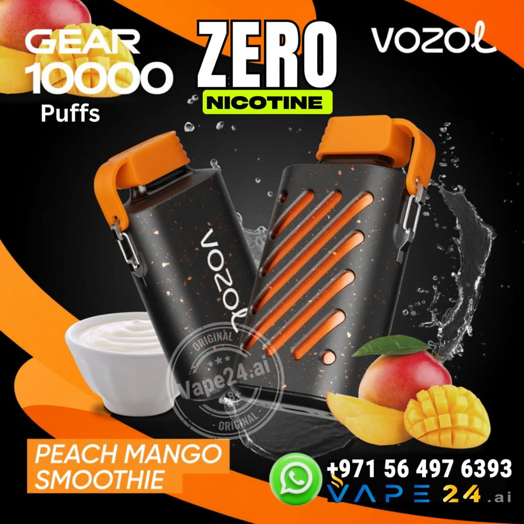 Vozol Gear 10000 Puffs Zero Nicotine (0%) Disposable Vape in Dubai