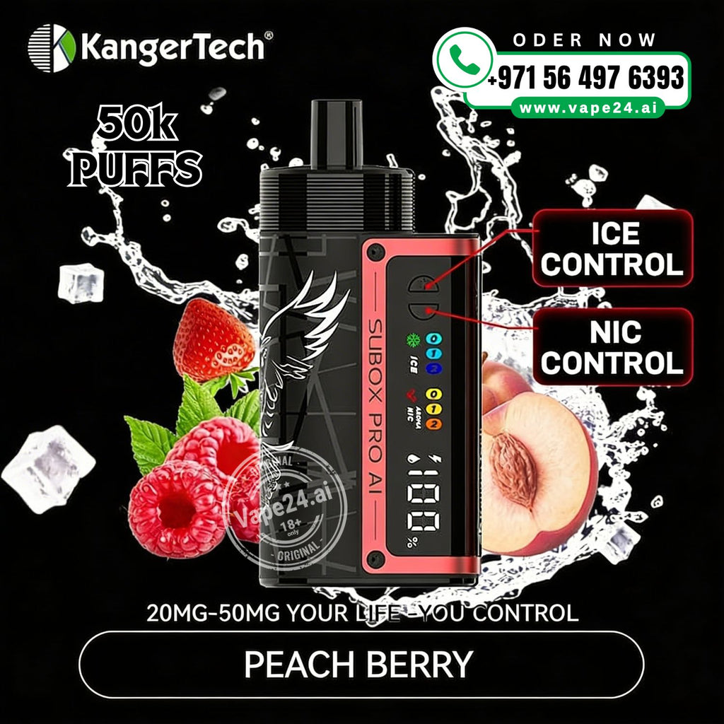 Kanger SUBOX PRO AI 50000 Puffs Disposable Vape Dubai Nic Control