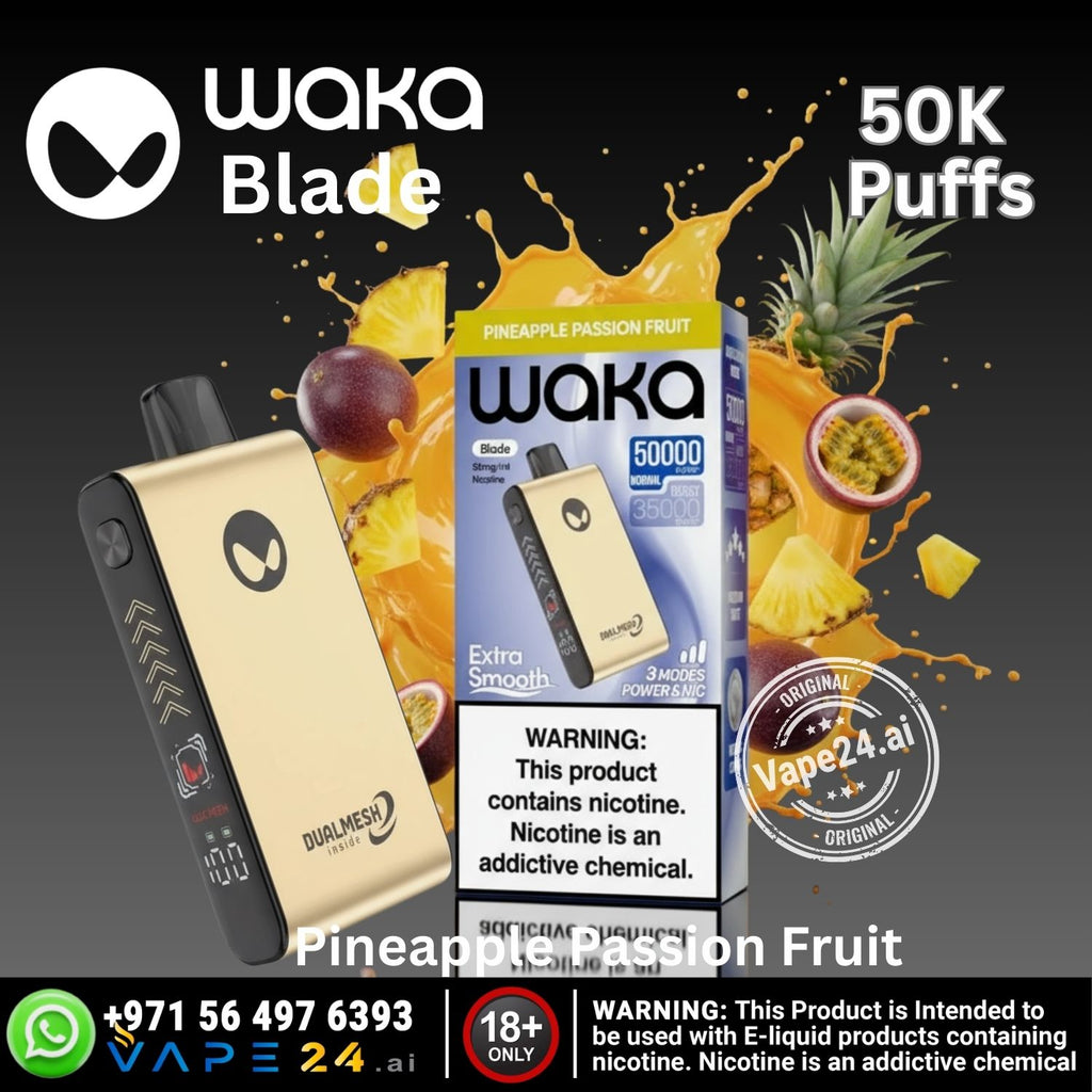 Waka Blade 50000 Puffs Disposable Vape – High Puff Device in UAE