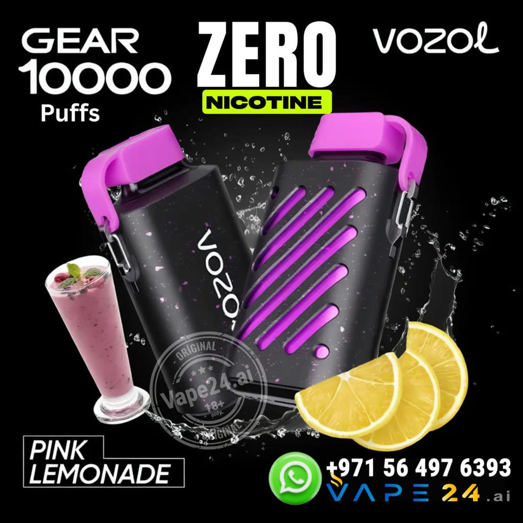 Vozol Gear 10000 Puffs Zero Nicotine (0%) Disposable Vape in Dubai