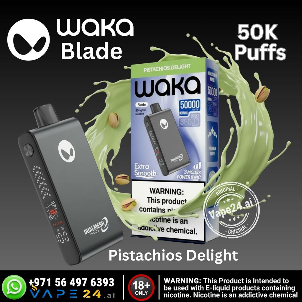 Waka Blade 50000 Puffs Disposable Vape – High Puff Device in UAE