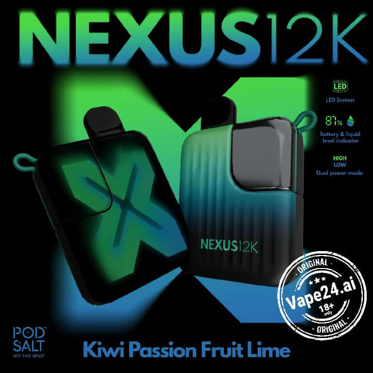 nexus vape flavors Buy Pod Salt Nexus 12000 Puffs Disposable Vape in Dubai UAE – vape24.ai