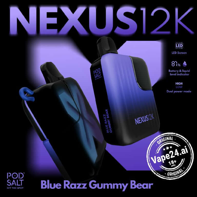 Buy Pod Salt Nexus 12000 Puffs Disposable Vape in Dubai UAE vape24.ai Buy Pod Salt Nexus 12000 Puffs Disposable Vape in Dubai UAE vape24.ai