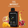 MASKKING SPIRIT 25000 Puffs Disposable Vape with Pomegranate Mango flavor and vibrant fruit graphics.