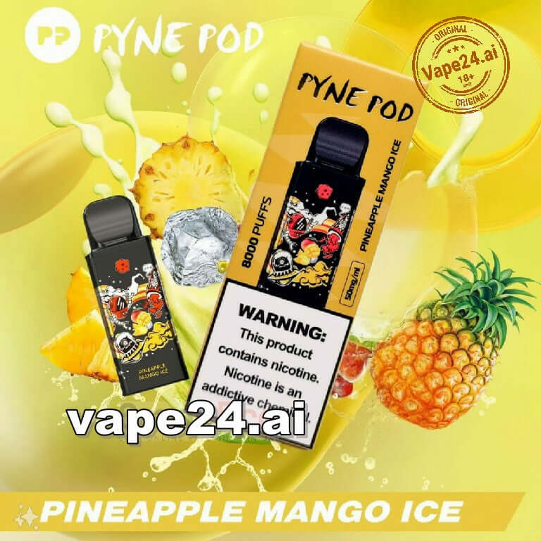 Pyne-Pod-Replaceable-Pod-8000-Puffs-Disposable-Vape-Pineapple-Mango-Ice_2.jpgvape24.ai