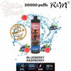 R&M Shisha Beast 20000 Puffs Blueberry Raspberry Disposable Vape in Dubai - Long-lasting high-performance vaping device