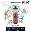 R&M Shisha Beast 20000 Puffs Peach Ice Disposable Vape in Dubai with express delivery and discount offers