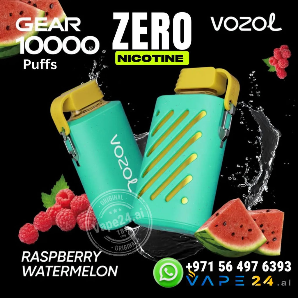 Vozol Gear 10000 Puffs Zero Nicotine (0%) Disposable Vape in Dubai