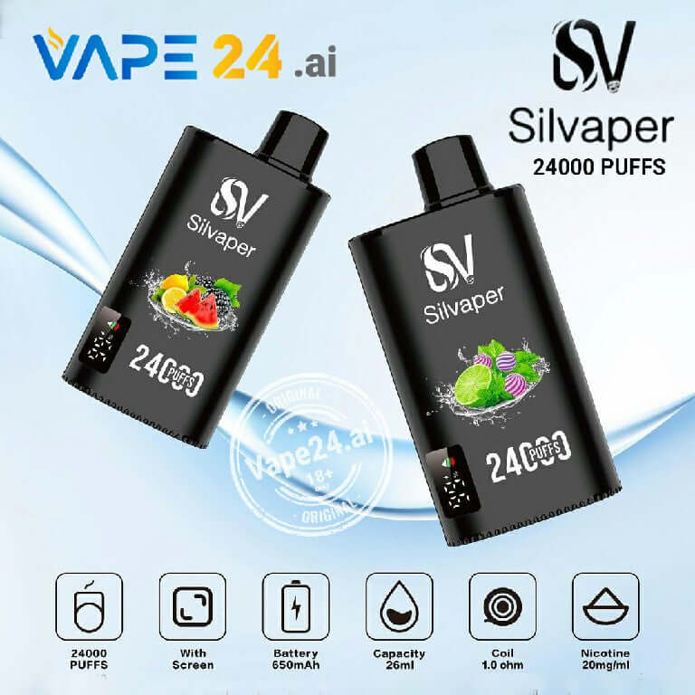 Silvaper 24000 Puffs Disposable Vape – Long-Lasting