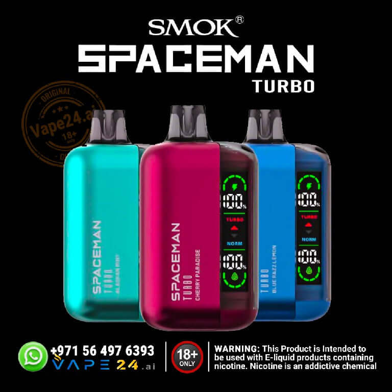 SMOK Spaceman Turbo 15000 Puffs Disposable Vape in Dubai