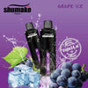 Shumake Touch 15000 Puffs Disposable Vape UAE Flavors ::: GRAPE ICE