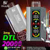 "Silvape 20000 Puffs DTL Disposable Vape - Dubai Exclusive, 3mg, 20000 Puff Capacity"