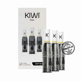 KIWI vape pods packaging with multiple pods displayed on a white background