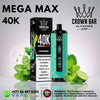 Al-Fakher-Crown-Bar-Mega-Max-40k-Puffs-Spearmint