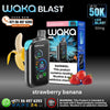 Waka Blast 50000 Puffs Disposable Vape – 50mg,Rechargeable – Dubai UAE