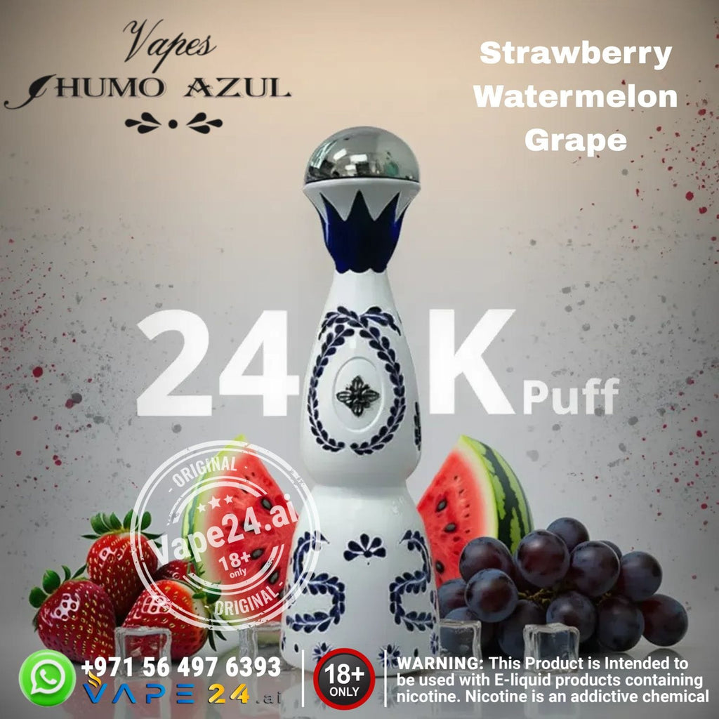 Humo Azul 24000 Puffs Rechargeable Disposable Vape in Dubai