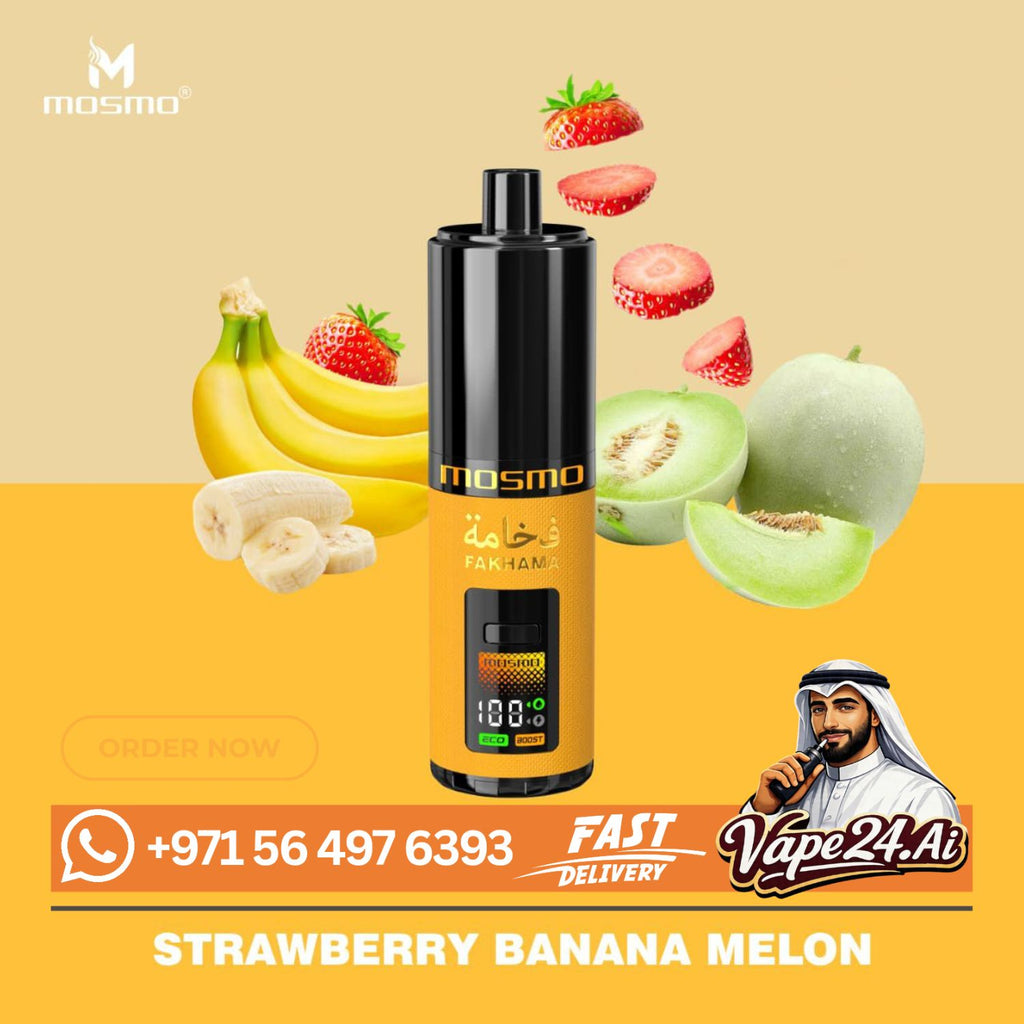 Mosmo Fakhama 60000 Puffs Disposable Vape 50MG in Dubai