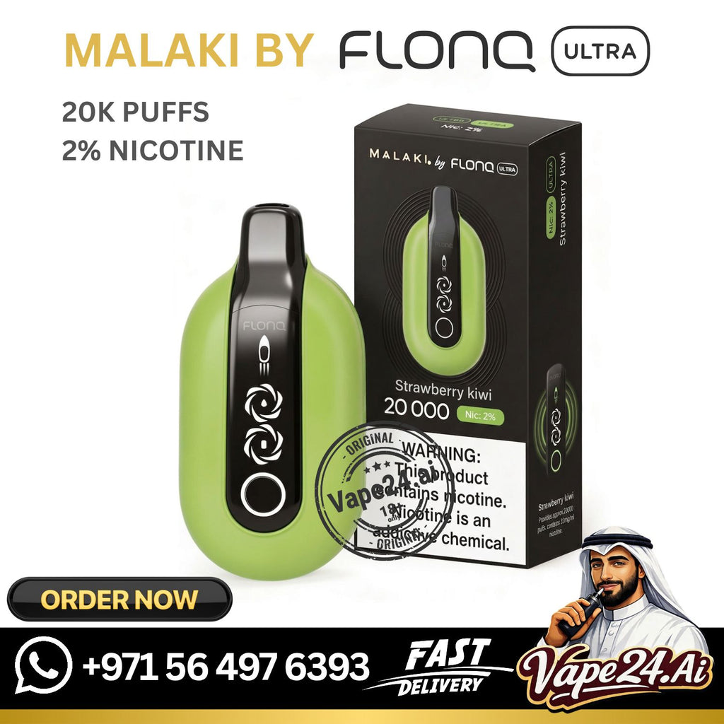 FLONQ Ultra 20000 Puffs Disposable Vape by MALAKI in Dubai, UAE