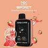 MASKKING SPIRIT 25000 disposable vape in Strawberry Watermelon Ice flavor with fruits and digital display.