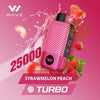 Wave Turbo 25,000 Puffs Disposable Vape – Buy in UAE Flavors: Strawmelon Paech