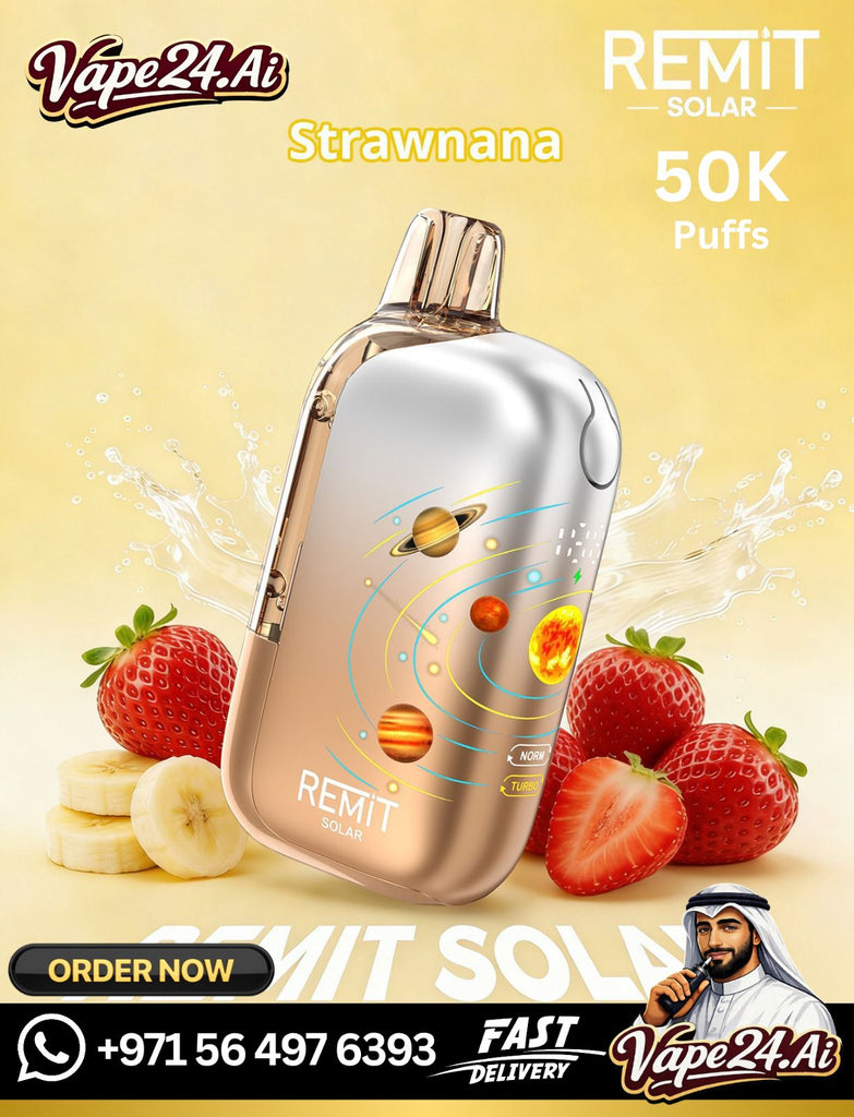 REMIT Solar 50000 Puffs Disposable Vape in Dubai UAE