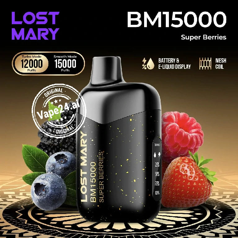 LOST MARY BM15000 Disposable Vape – 15000 Puffs in Dubai