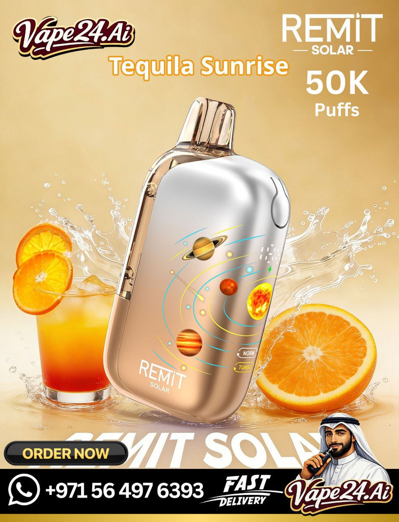 REMIT Solar 50000 Puffs Disposable Vape in Dubai UAE