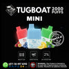 Tugboat Mini 2000 Puffs 2% Disposable Vape in UAE