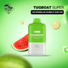 Tugboat Super 12000 Puffs - Best Price in DubaiFlavors-: Watermelon Bubble Gum Ice