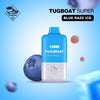 Tugboat Super 12000 Puffs - Best Price in DubaiFlavors-: Blue Razz Ice