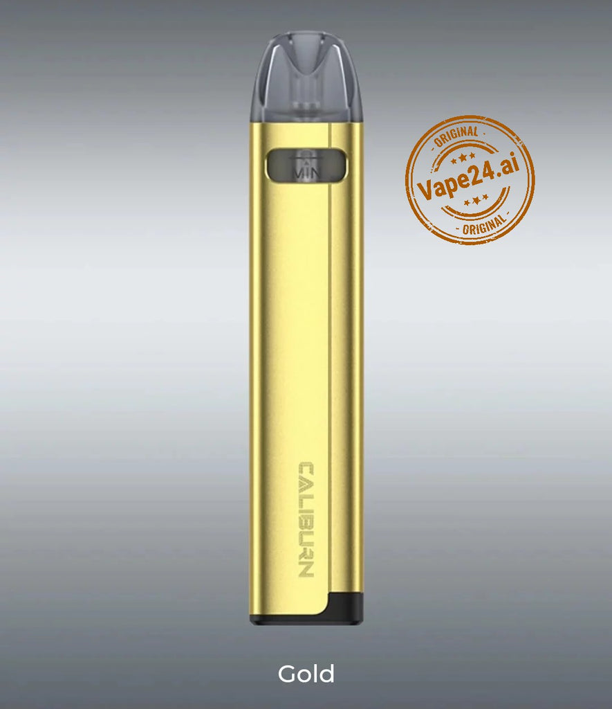 Buy UWELL Caliburn A2S Vape 2024 - Best Price in DubaiColor: Gold