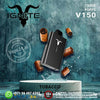 IGNITE V150 Disposable Vape 15000 Puffs – 20mg & 50mg UAE Flavors-tobacco